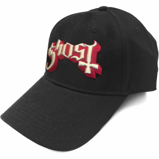 GHOST - Logo - čierna šiltovka