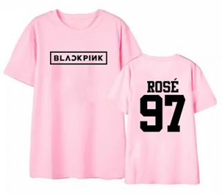 BLACKPINK - Rosé 97 - ružové detské tričko
