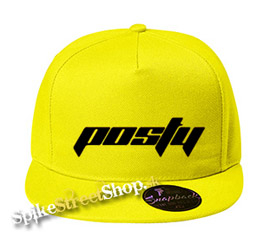 POST MALONE - Logo Tattoos - žltá šiltovka model "Snapback"