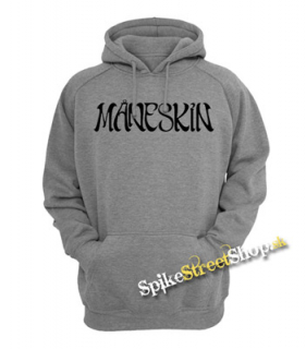 MANESKIN - Logo - šedá pánska mikina
