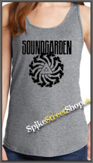 SOUNDGARDEN - Badmotorfinger - Ladies Vest Top - šedé