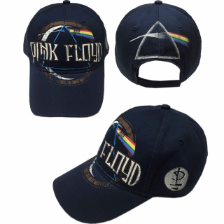 PINK FLOYD - Dark Side of the Moon Album Distressed Navy - modrá šiltovka