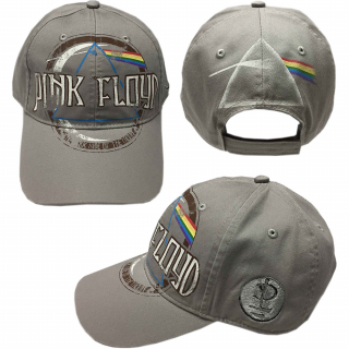 PINK FLOYD - Dark Side of the Moon Album Distressed Grey - sivá šiltovka