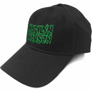 MARILYN MANSON - Logo - čierna šiltovka
