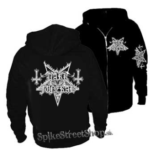 DARK FUNERAL - Attera Totus Logo - čierna pánska mikina na zips