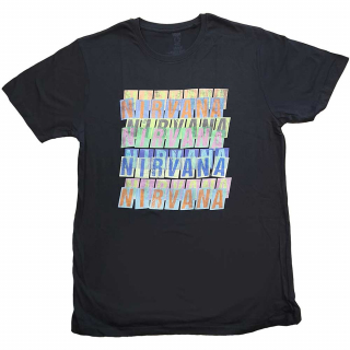 NIRVANA - Repeat - čierne pánske tričko