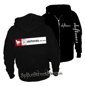 DEFTONES - White Pony - čierna pánska mikina na zips