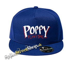 POPPY PLAYTIME - Logo - kráľovská-modrá šiltovka model "Snapback"