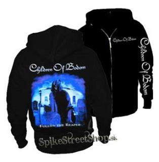 CHILDREN OF BODOM - The Reaper - čierna pánska mikina na zips