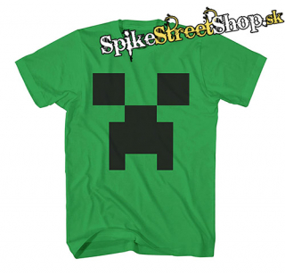 MINECRAFT - CREEPER - zelené pánske tričko