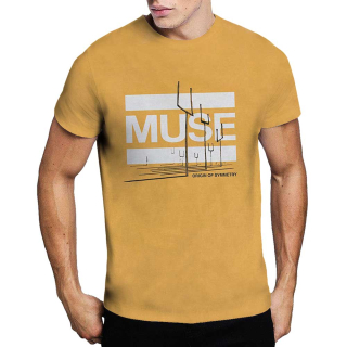 MUSE - Origin of Symmetry - oranžové pánske tričko