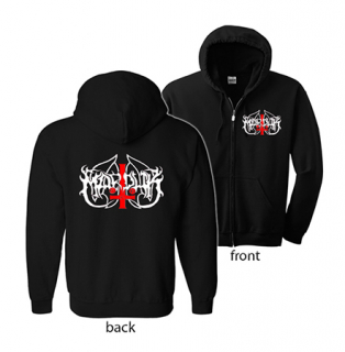 MARDUK - Red Cross Logo - mikina na zips