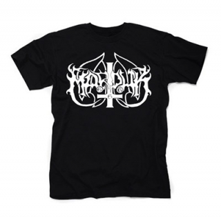 MARDUK - Logo White - čierne detské tričko