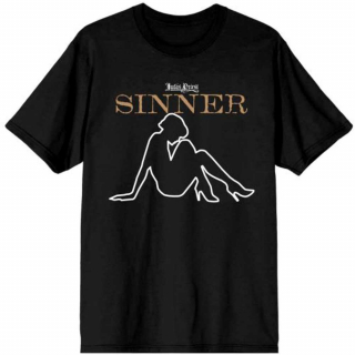 JUDAS PRIEST - Sin After Sin Sinner Slogan Lady - čierne pánske tričko