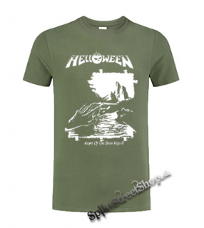 HELLOWEEN - Keeper Of The Seven Keys Part II - olivové pánske tričko
