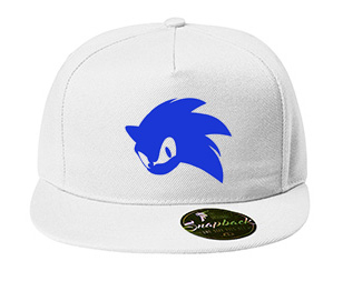 JEŽKO SONIC - Face - biela šiltovka model "Snapback"