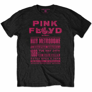 PINK FLOYD - Metrodome '88 - čierne pánske tričko