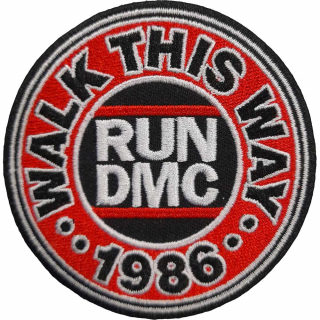 RUN DMC - Walk This Way - nažehľovacia nášivka