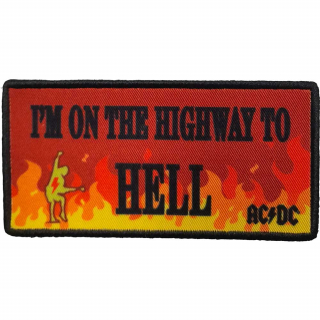 AC/DC - Highway To Hell Flames - nášivka