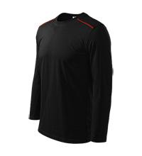 Pánske tričko LONG SLEEVE - ČIERNE