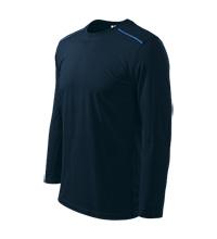 Pánske tričko LONG SLEEVE - TMAVOMODRÉ