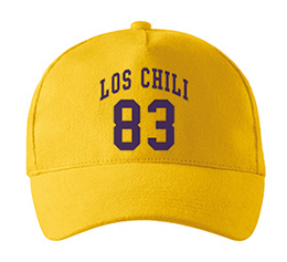 RED HOT CHILI PEPPERS - Los Chili 83 - žltá šiltovka (-30%=AKCIA)