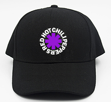 RED HOT CHILI PEPPERS - Asterix Logo Purple White - čierna šiltovka (-30%=AKCIA)