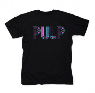PULP - Intro Logo - čierne detské tričko