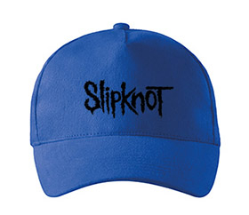 SLIPKNOT - Logo - kráľovská modrá šiltovka (-30%=AKCIA)