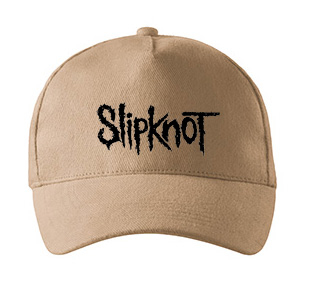 SLIPKNOT - Logo - piesková šiltovka (-30%=AKCIA)
