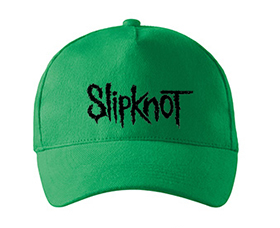 SLIPKNOT - Logo - zelená šiltovka (-30%=AKCIA)