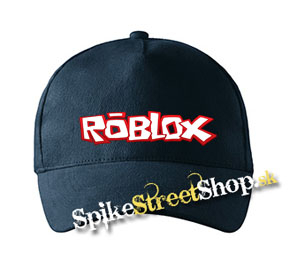 ROBLOX - Logo Red White - tmavomodrá šiltovka (-30%=AKCIA)