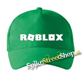 ROBLOX - Logo Symbol White- zelená šiltovka (-30%=AKCIA)