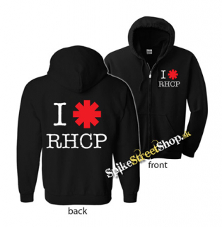 I LOVE RED HOT CHILI PEPPERS - mikina na zips