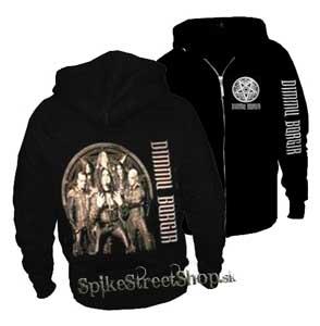 DIMMU BORGIR - Band - čierna pánska mikina na zips
