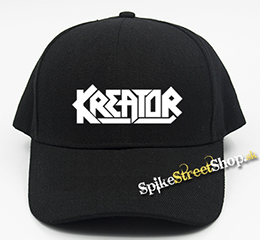 KREATOR - Logo White - čierna šiltovka (-30%=AKCIA)