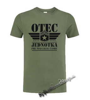 OTEC - Jednotka pre špeciálne úlohy - olivové pánske tričko