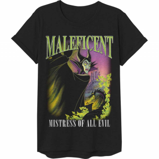 DISNEY - Sleeping Beauty Maleficent Homage - čierne pánske tričko