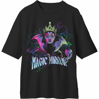 DISNEY - Sleeping Beauty Evil Queen Mirror - čierne pánske tričko