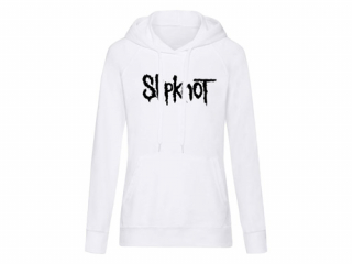 SLIPKNOT - Logo - biela dámska mikina