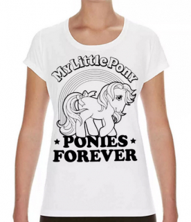 MY LITTLE PONY - Ponies Forever - biele dámske tričko