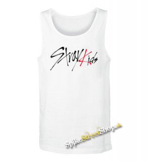 STRAY KIDS - Logo - Mens Vest Tank Top - biele