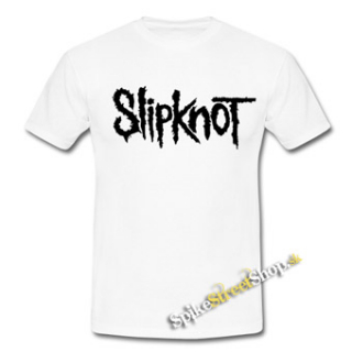 SLIPKNOT - Logo - biele pánske tričko