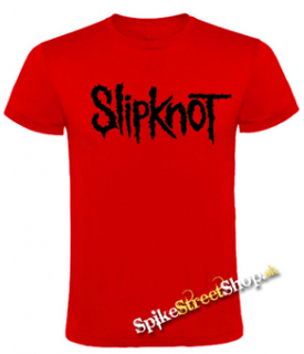 SLIPKNOT - Logo - červené pánske tričko
