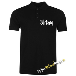 SLIPKNOT - Logo - čierna pánska polokošeľa