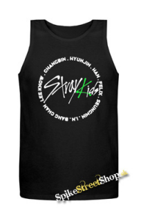 STRAY KIDS - Oddinary Circle Names - Mens Vest Tank Top - čierne