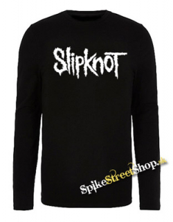SLIPKNOT - Logo - čierne pánske tričko s dlhými rukávmi