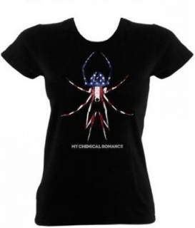 MY CHEMICAL ROMANCE - American Widow - čierne dámske tričko