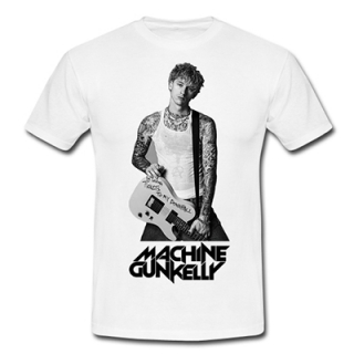 MACHINE GUN KELLY - Guitar Portrait - biele detské tričko