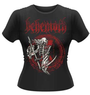 BEHEMOTH - Bashing the Bible Skinny Fit - čierne dámske tričko